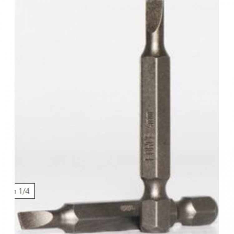 Бита шлицевая 0.8х4мм, 50мм,1/4"