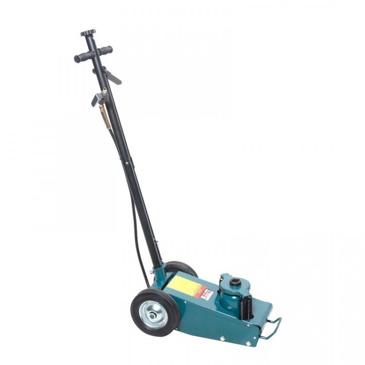 Домкрат пневмогидравлический подкатной 22т вкомплекте со сменными надставками-удлинителями(h min-225mm, h max-430mm) Домкрат пневмогидравлический подкатной 22т вкомплекте со сменными надставками-удлинителями(h min-225mm, h max-430mm)