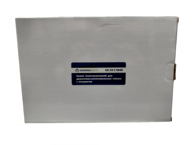 Набор приспособлений для демонтажа автомобильных стекол, 7 предмета, арт. № HZ 25.1.184S, /horex/