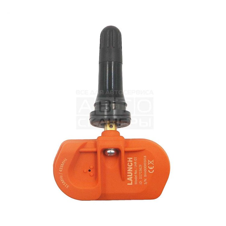 Датчик TPMS Launch RF 433/315 мгц универсальный, обрезиненный