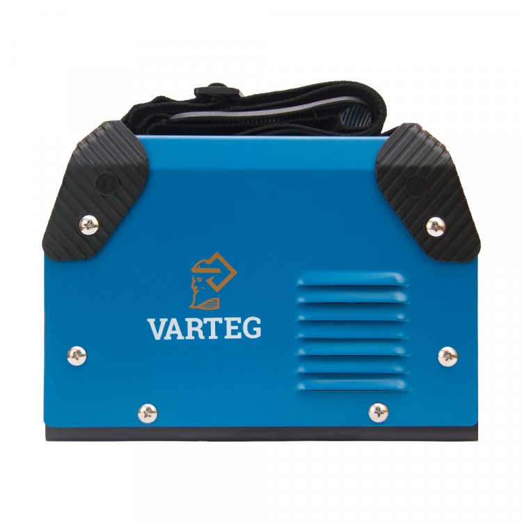 Сварочный аппарат Varteg 210 - Работает от 140В. Горячий старт, форсаж дуги, антизалипание. MMA, розетки 25 мм2, напряжение питания: 220В±15%, Диапазон сварочного тока: 20-210А, ПВ: 60%, ремень для переноски, комплектация: кабели 1,2 м, электрододерж Сварочный аппарат Varteg 210 - Работает от 140В. Горячий старт, форсаж дуги, антизалипание. MMA, розетки 25 мм2, напряжение питания: 220В±15%, Диапазон сварочного тока: 20-210А, ПВ: 60%, ремень для переноски, комплектация: кабели 1,2 м, электрододерж