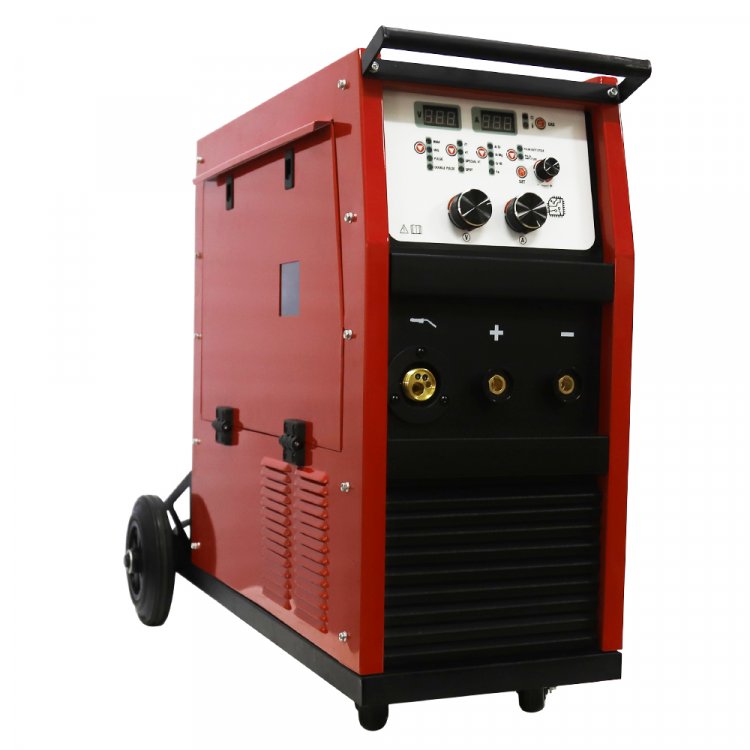 Сварочный полуавтомат UNO MIG 250 DOUBLE PULSE - Управляемый перенос металла: сварка без брызг, MIG PULSE/Double Pulse. Синергетическая система управления: выбор материала и газа. Мягкий старт. Дожиг проволоки. Заварка кратера. Продувка до/после свар