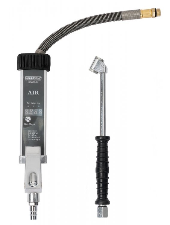 Пистолет с цифровым манометром для грузовых авто 18 бар