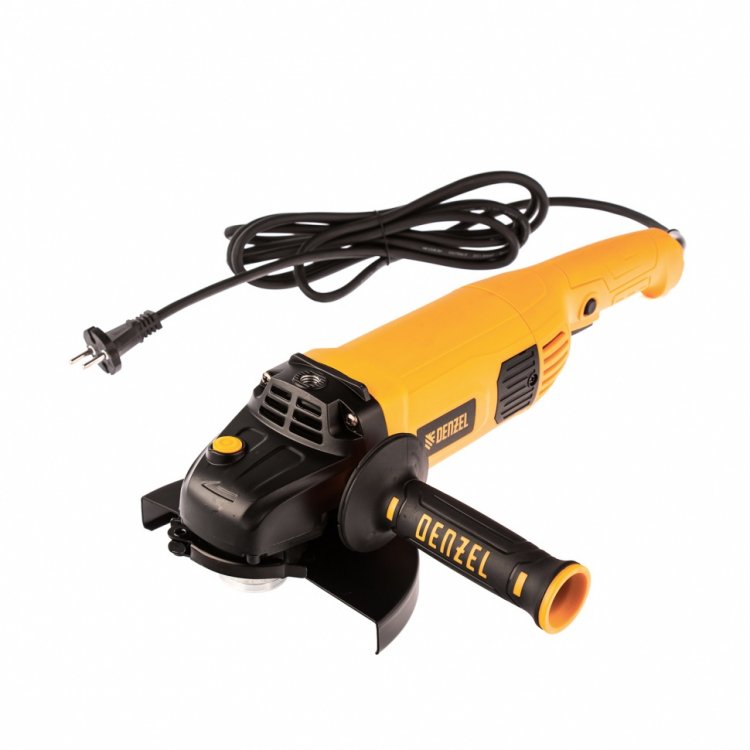 Машина шлифовальная угловая AG180-2000, 2000 Вт, 180 мм, 8500 об/мин// Denzel