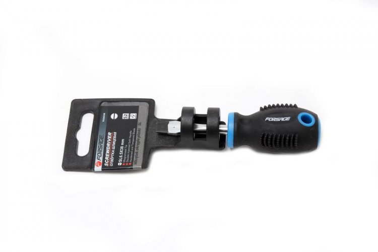 Отвертка крестовая магнитная "Profi" S2 PH3.0х125мм, в пластиковом держателе