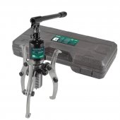 Съемник двух-трехлапый переставной гидравлический 20т(Ø захвата:100-350мм,мах. глубина захвата-205мм,ход штока-70мм)в кейсе