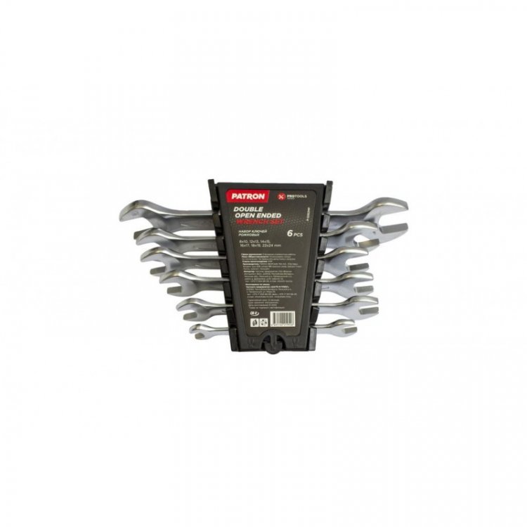 Набор ключей рожковых 6пр.