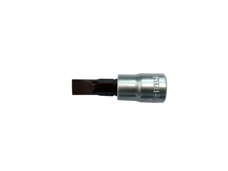 Головка бита шлицевая SL 6.5мм, 1/4"