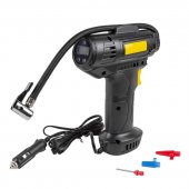 Компрессор поршневой автомобильный с цифровым манометром (25л/мин, 10А) F-026 12V