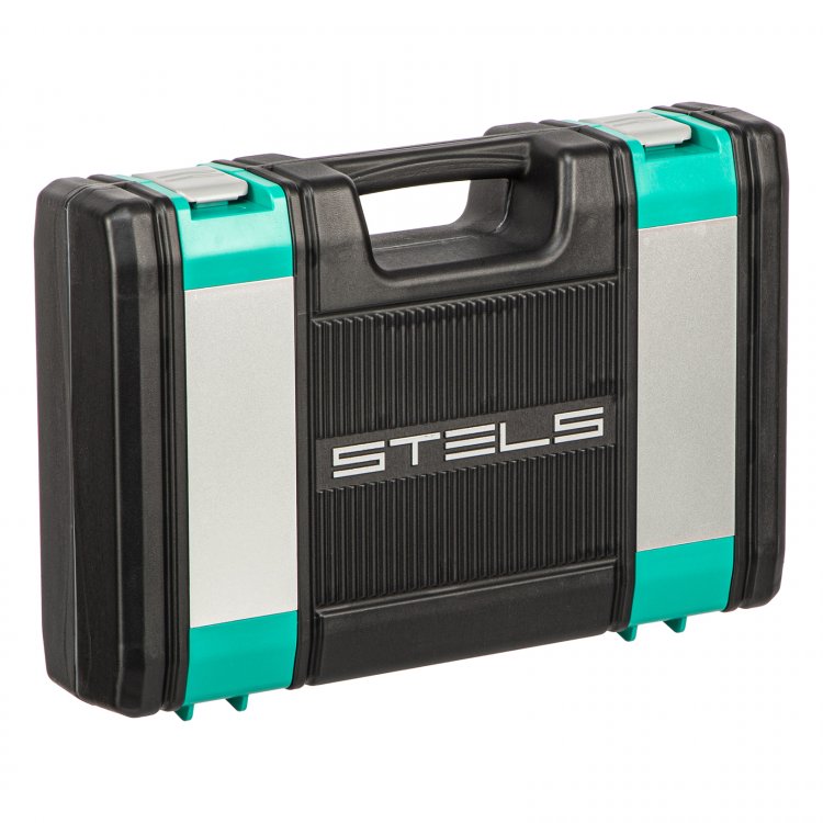 Набор инструментов 1/2", CrV, пластиковый кейс 31предм, Stels