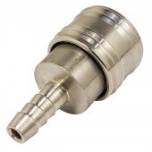 Быстроразъем пневматический с клапаном, "елочка" 8мм Быстроразъем пневматический с клапаном, "елочка" 8мм