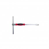 Вороток Т-образный с прорезиненой поворотной рукояткой 1/2"(L-310мм) Вороток Т-образный с прорезиненой поворотной рукояткой 1/2"(L-310мм)