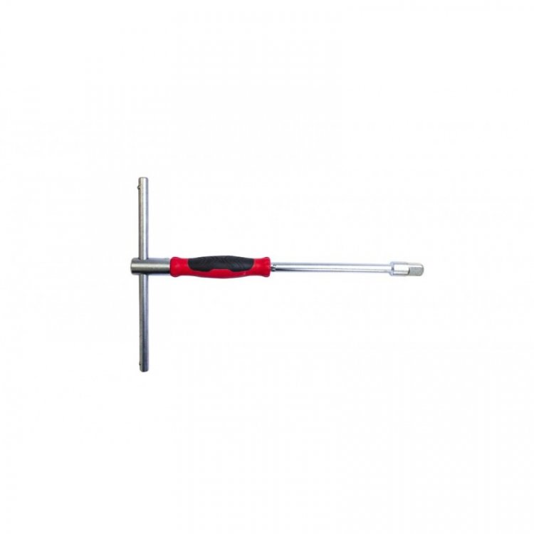 Вороток Т-образный с прорезиненой поворотной рукояткой 1/2"(L-310мм) Вороток Т-образный с прорезиненой поворотной рукояткой 1/2"(L-310мм)