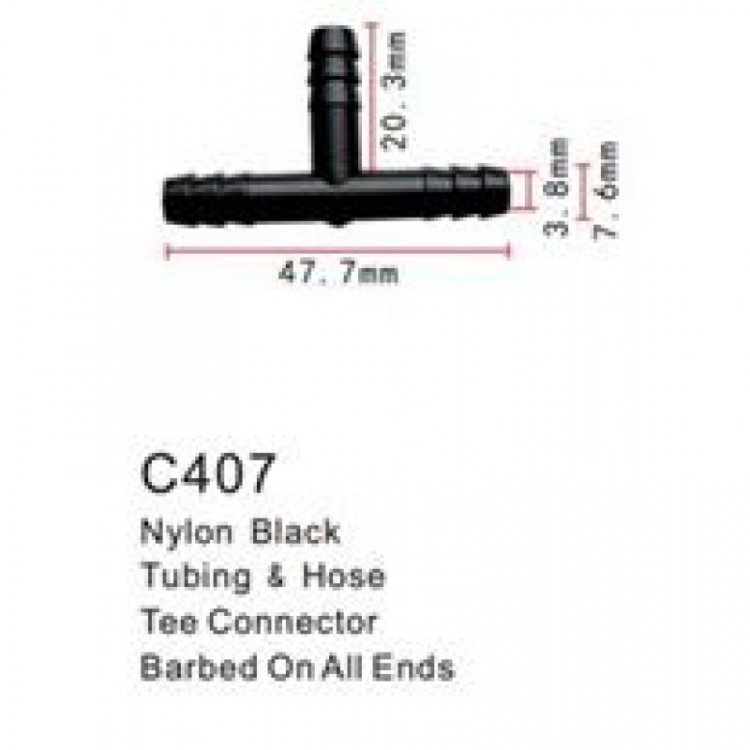 Клипса для крепления внутренней обшивки а/м универсальная пластиковая (100шт/уп.)