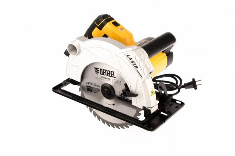 Пила циркулярная CS-210, 1800 Вт, 210 мм// Denzel