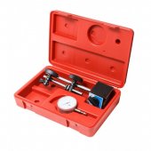 Индикатор часового типа с магнитной стойкой (0-10мм, погрешность-0,01мм), в кейсе