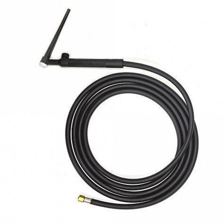 Горелка TIG 9V 110A(35%) M12x1, 4m, вентильная (без силового разъема) Горелка TIG 9V 110A(35%) M12x1, 4m, вентильная (без силового разъема)