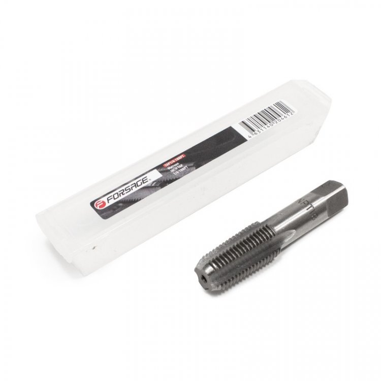 Метчик 1/4-18NPT (дюйм),в пластиковом футляре