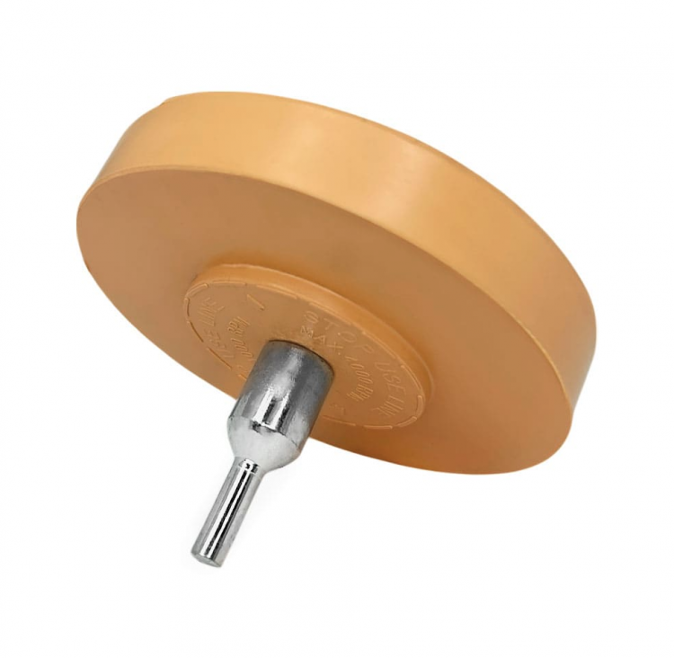 Диск 4" зачистной резиновый зубчатый, левое вращение horex арт. GTK4003 Диск 4" зачистной резиновый зубчатый, левое вращение horex арт. GTK4003