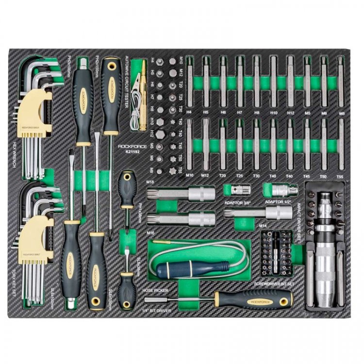 Набор отверток и бит 119пр.,в ложементе Набор отверток и бит 119пр.,в ложементе