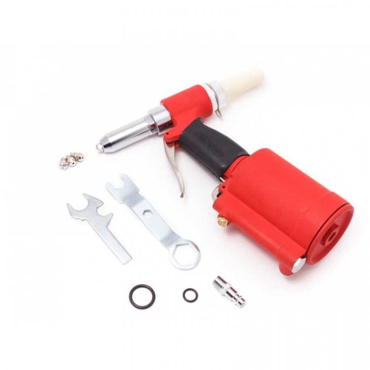 Заклепочник пневмогидравлический (1720кг, 86л/мин, заклепка - 2.4, 3.2, 4.0, 4.8) Заклепочник пневмогидравлический (1720кг, 86л/мин, заклепка - 2.4, 3.2, 4.0, 4.8)