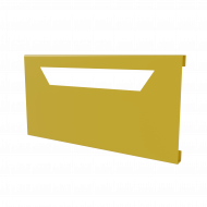 Фасад большого ящика для верстака GAROPT, серия STANDART, ЖЕЛТЫЙ