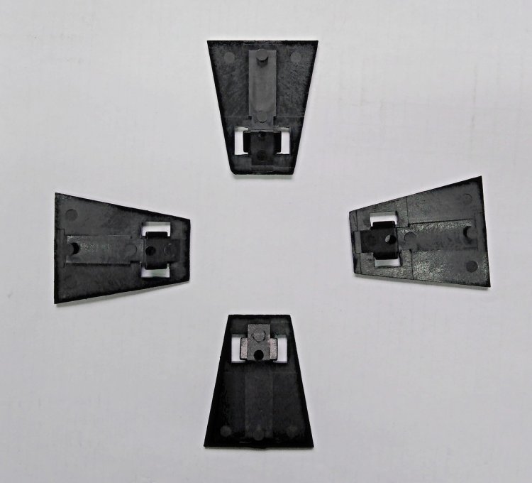 Комплект пластиковых накладок на зажимные кулачки (8шт.)