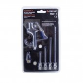 Пистолет обдувочный с комплектом сопел 6пр.(50,70,100,145мм+форсунка 28мм,6.3Bar), в блистере Пистолет обдувочный с комплектом сопел 6пр.(50,70,100,145мм+форсунка 28мм,6.3Bar), в блистере