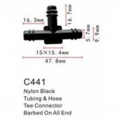 Клипса для крепления внутренней обшивки а/м универсальная пластиковая (100шт/уп.) Клипса для крепления внутренней обшивки а/м универсальная пластиковая (100шт/уп.)