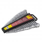 Набор ключей комбинированных 25пр. (6-28, 30, 32мм) в пласт. держателе Набор ключей комбинированных 25пр. (6-28, 30, 32мм) в пласт. держателе