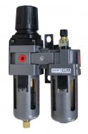 Фильтр-влагоотделитель с редуктором и лубрикатором, 1/4, до 16 бар,  серия STD