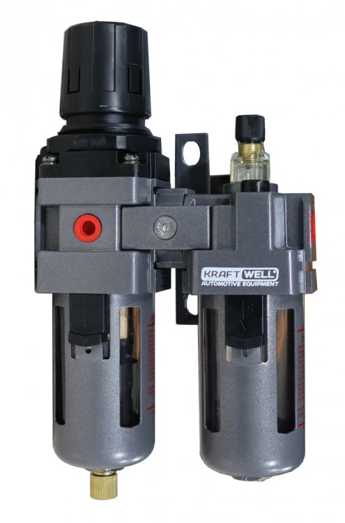 Фильтр-влагоотделитель с редуктором и лубрикатором, 1/4, до 16 бар,  серия STD Фильтр-влагоотделитель с редуктором и лубрикатором, 1/4, до 16 бар,  серия STD