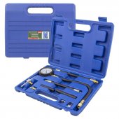 Набор для измерения давления топлива (0-7bar) 9пр. в кейсе.