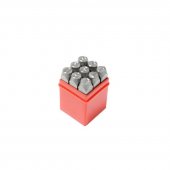 Набор штампов цифровых 6мм, 9пр., в пластиковом футляре