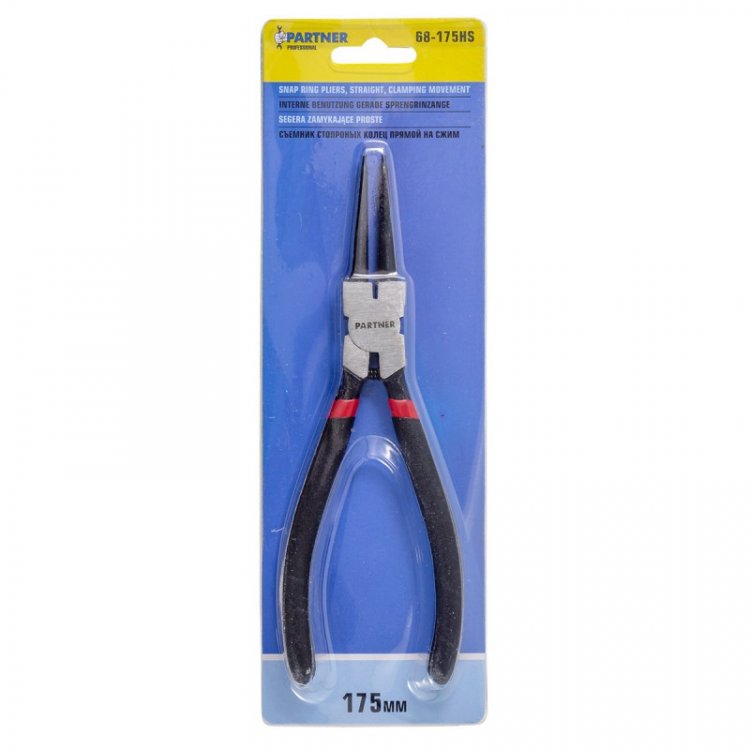 Съемник стопорных колец прямой на сжатие (L-175мм), в блистере