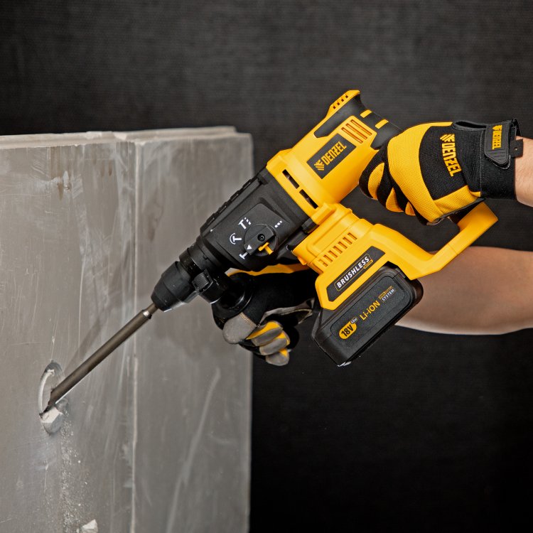 Перфоратор аккумуляторный  BLRH-IB-26-0, Li-Ion, 18 В // Denzel