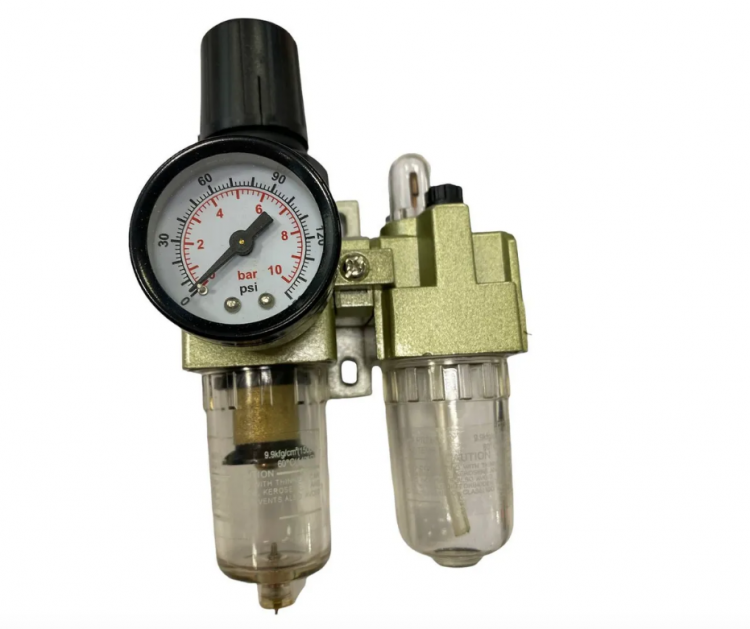 Блок подготовки и подачи воздуха 1/4", HOREX арт. № AC 2010-02 1/4" HOREX Блок подготовки и подачи воздуха 1/4", HOREX арт. № AC 2010-02 1/4" HOREX