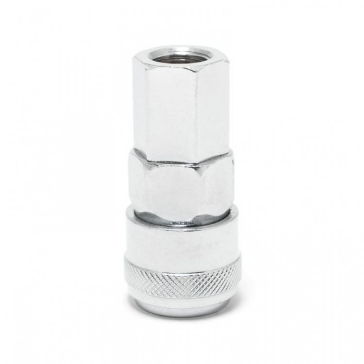 Быстроразъем для пневмосистемы с внутренней резьбой 1/4" тип USA Быстроразъем для пневмосистемы с внутренней резьбой 1/4" тип USA