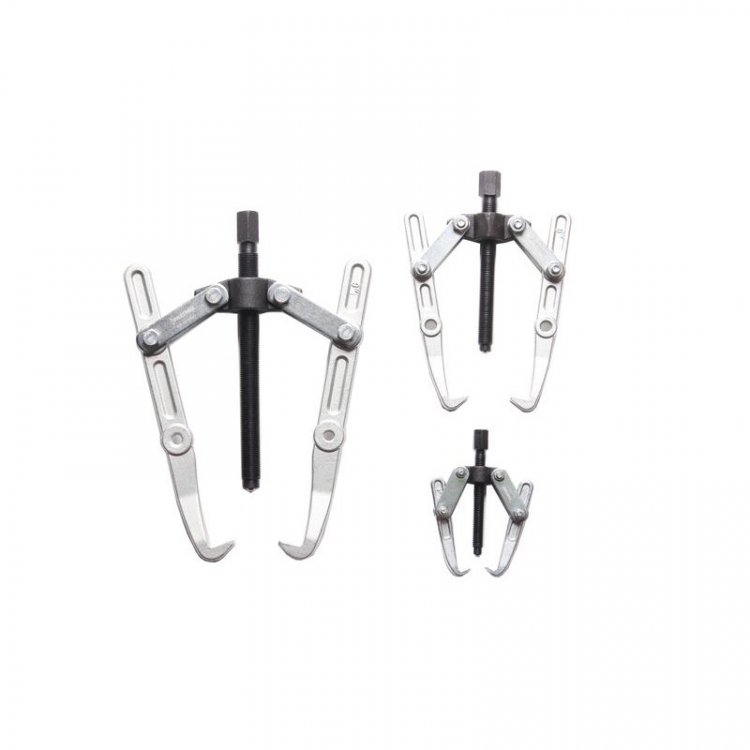 Съемник двухлапый  переставной 4" (Ø захвата- 100мм, длина лап-140мм, лапы L-образные)