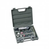 Пневмобормашинка с цанговым зажимом 25000 об/мин с комплектом насадок Пневмобормашинка с цанговым зажимом 25000 об/мин с комплектом насадок