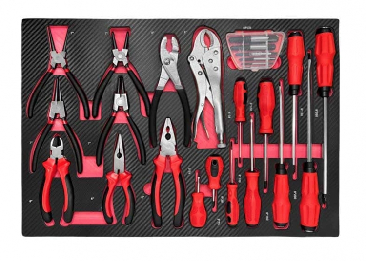 Набор-сет 23 предметов / набор инструментов (ложемент), арт. № GT1Y061, horex Набор-сет 23 предметов / набор инструментов (ложемент), арт. № GT1Y061, horex