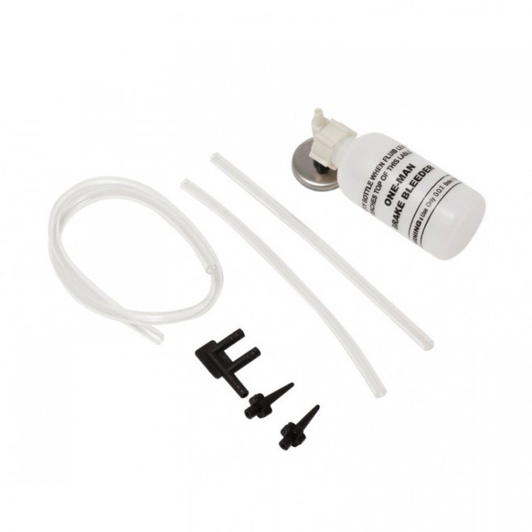 Приспособление для удаления воздуха из тормозной системы ("прокачка")