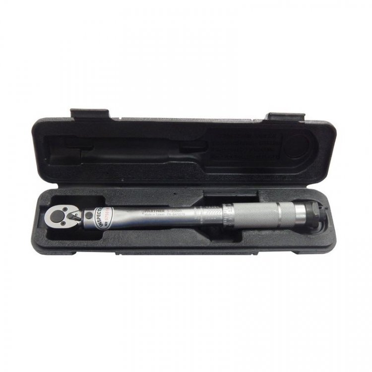 Ключ динамометрический  щелчкового типа 19-110Нм 3/8", в пластиковом футляре