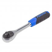 Трещотка реверсивная с резиновой ручкой 3/8"(45зуб.)