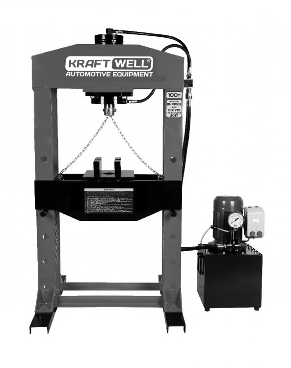 Пресс 100 т. сварная рама c электроприводом Пресс 100 т. сварная рама c электроприводом