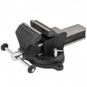 Тиски стальные поворотные с наковальней 5"-125мм Тиски стальные поворотные с наковальней 5"-125мм