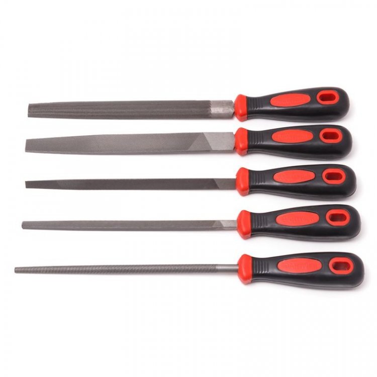 Набор напильников 5пр.на полотне