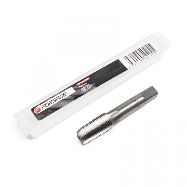 Метчик 1/8-27NPT (дюйм),в пластиковом футляре