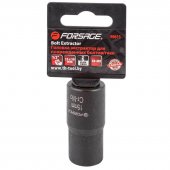 Головка-экстрактор для поврежденных болтов/гаек 15ммх50мм, 1/2", на пластиковом держателе Головка-экстрактор для поврежденных болтов/гаек 15ммх50мм, 1/2", на пластиковом держателе