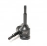 Головка-бита SPLINE глубокая ударная1/2", M6 с отверстием